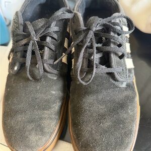 Adidas Samba Men's Black Suede Sneakers